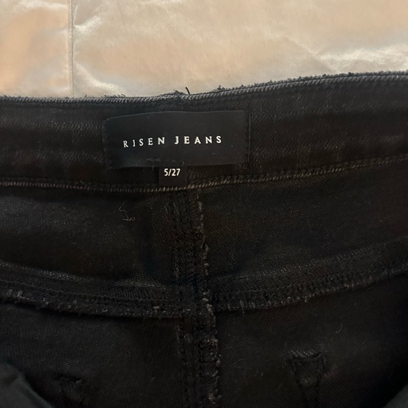 Risen Jeans High Rise Split Flare - Picture 6 of 6